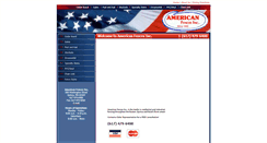 Desktop Screenshot of americanfencesonline.com